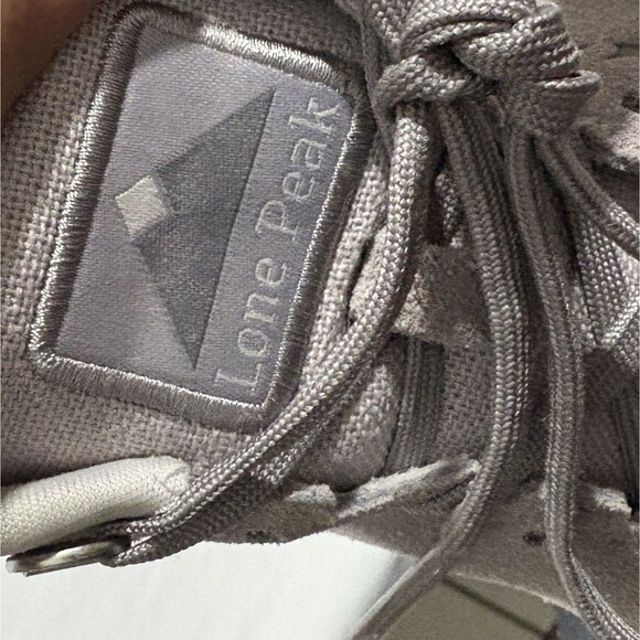 ALTRA Womens Purple Gray Lone Peak Alpine Trail Running Suede Sneakers Shoe Sz 8 - Picture 5 of 11